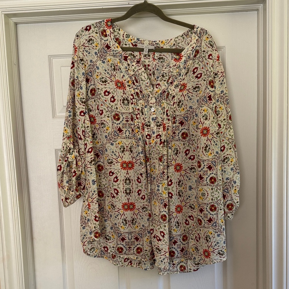 Bohemian Floral Women's Blouse